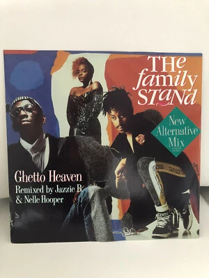 The Family Stand - Ghetto Heaven Vinyl record 12in EP 1990 UK Import A7997TX Foto 1 de 4