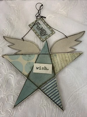 This Thing Called Family “Wish Plaque” Wall Art Laura McCarragher 2010 Demdaco - Image 1 of 4
