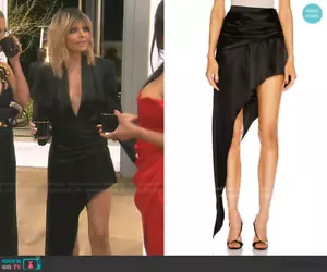 NWT ALEXANDER WANG Asymmetric Floor Length Mini Skirt Skort Champagne $650 XS S - Picture 1 of 11