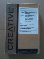 Audigy 2 ZS Notebook New Boxed