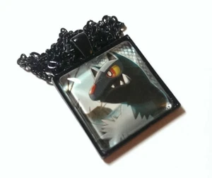 Poochyena Pendant - Up-Cycled Pokemon Card Necklace - Picture 1 of 5