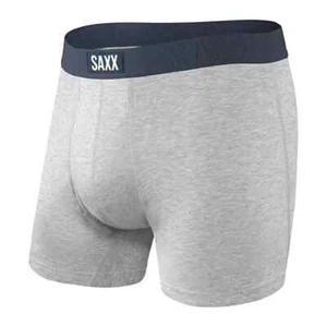 Saxx L66155 Mens Grey Undercover Stretch Cotton & Modal Boxer Briefs Size Medium - Picture 1 of 2