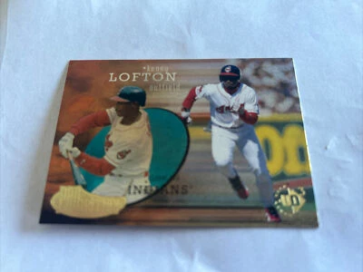 1997 Upper Deck UD3 Promotion Card #37 Kenny Lofton Cleveland Indians NmMt - Image 1 of 3