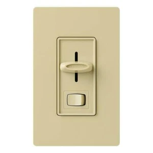 Lutron S-103P-IV Skylark 1000 W 3-Wege voreingestellter Dimmer, elfenbeinfarben - Bild 1 von 2
