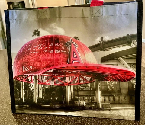 MLB Angels Stadium (Home plate entrance ) Reusable bag - NICE! Cover