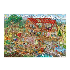 Tenyo [Made in Japan] 1000 Piece Jigsaw Puzzle Disney Mickey & Friends Lively Lo - Picture 1 of 7