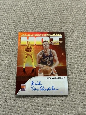 Dick Van Arsdale Hoops Hot Signatures Auto Autograph - Image 1 of 2