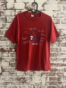 Vintage Philadelphia 76ers T-Shirt Herren Large Baumwolle USA - Bild 1 von 3