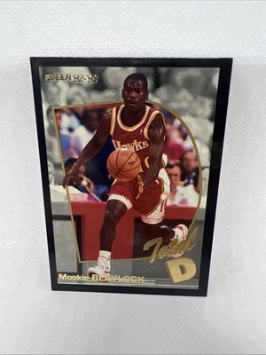 1992-93 Fleer Total D Mookie Blaylock - Atlanta Hawks - Image 1 of 2