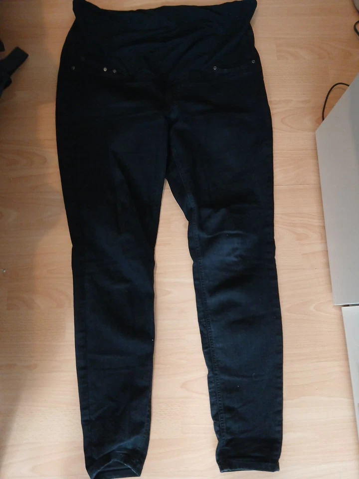 Umstandsmode Jeans Schwarz H&M  XL - Bild 1 von 1