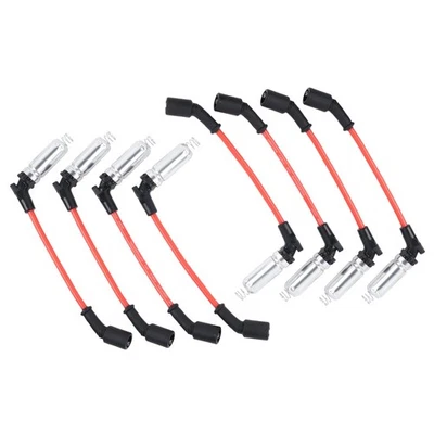 Juego de 8 cables de encendido para bujías alta temperatura Chevrolet Chevy GMC Foto 1 de 4