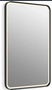KOHLER Essential Ultrabright Lighted Mirror, 22" x 34", Rectangular - Picture 1 of 7