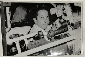 Irak König Faisal II Foto 1952 Schuljunge Ausbildung A Patton 48 Panzer - Bild 1 von 4