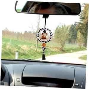 Highland Kuh Autozubehör für Damen Herren Highland Kuh Autospiegel Dekor braun - Bild 1 von 8