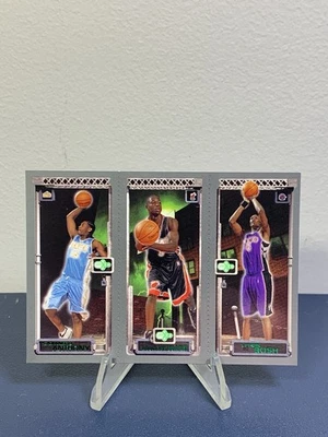 2003-04 Topps Rookie Matrix Dwyane Wade Carmelo Anthony Chris Bosh Promociones Foto 1 de 2