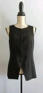 Chaleco Loft Versa Talla Pequeña Forrado Negro NUEVO - Imagen 1 de 7