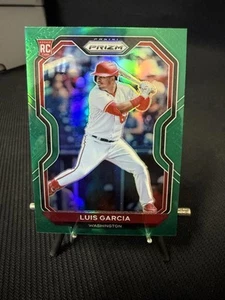 Luis Garcia 2021 Panini Prizm RC #57 Green Prizm - Picture 1 of 2
