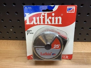LUFKIN MASSBAND 25 FUSS 1 ZOLL breit. Nr. 2125 Neu - Bild 1 von 3