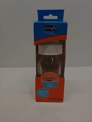 Evenflo Classic Glass Nurser Baby Bottle 4oz BPA Free (Discontinued) 2012 - Image 1 of 4