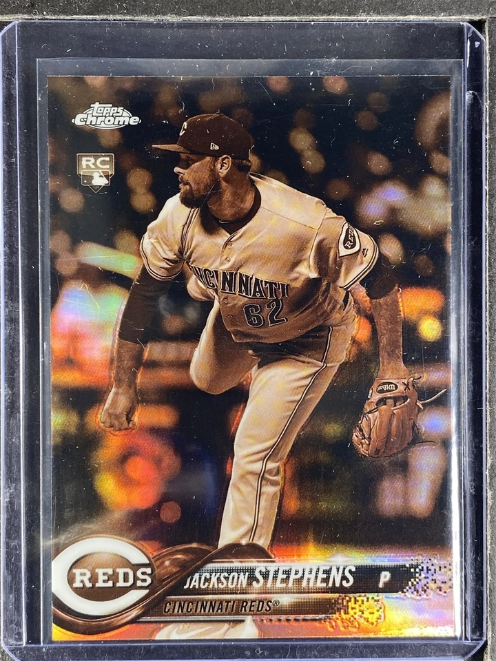 Stephens, Jackson - 2018 Topps Chrome - Rookie - Sepia - Image 1 of 1
