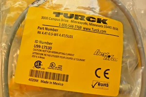 TURCK - RK4.4T-0.5-WS 4.4T/S101 - U99-7530 - Sealed Factory Bag - Picture 1 of 3