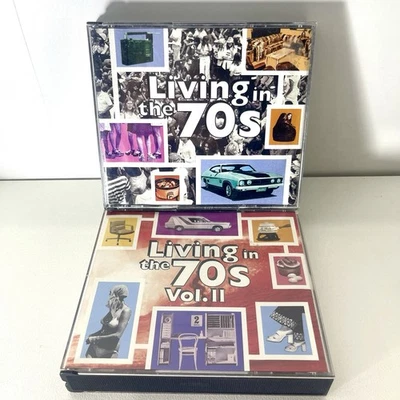 Living In The 70s Vol 1 & 2 CD Set - Excellent Condition - FREE TRACKED POSTAGE! - Image 1 of 4