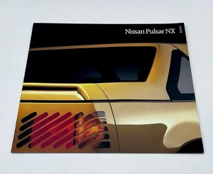 Vintage 1990 Nissan Pulsar Dealer Brochure Old Stock Excellent Condition - Picture 1 of 8