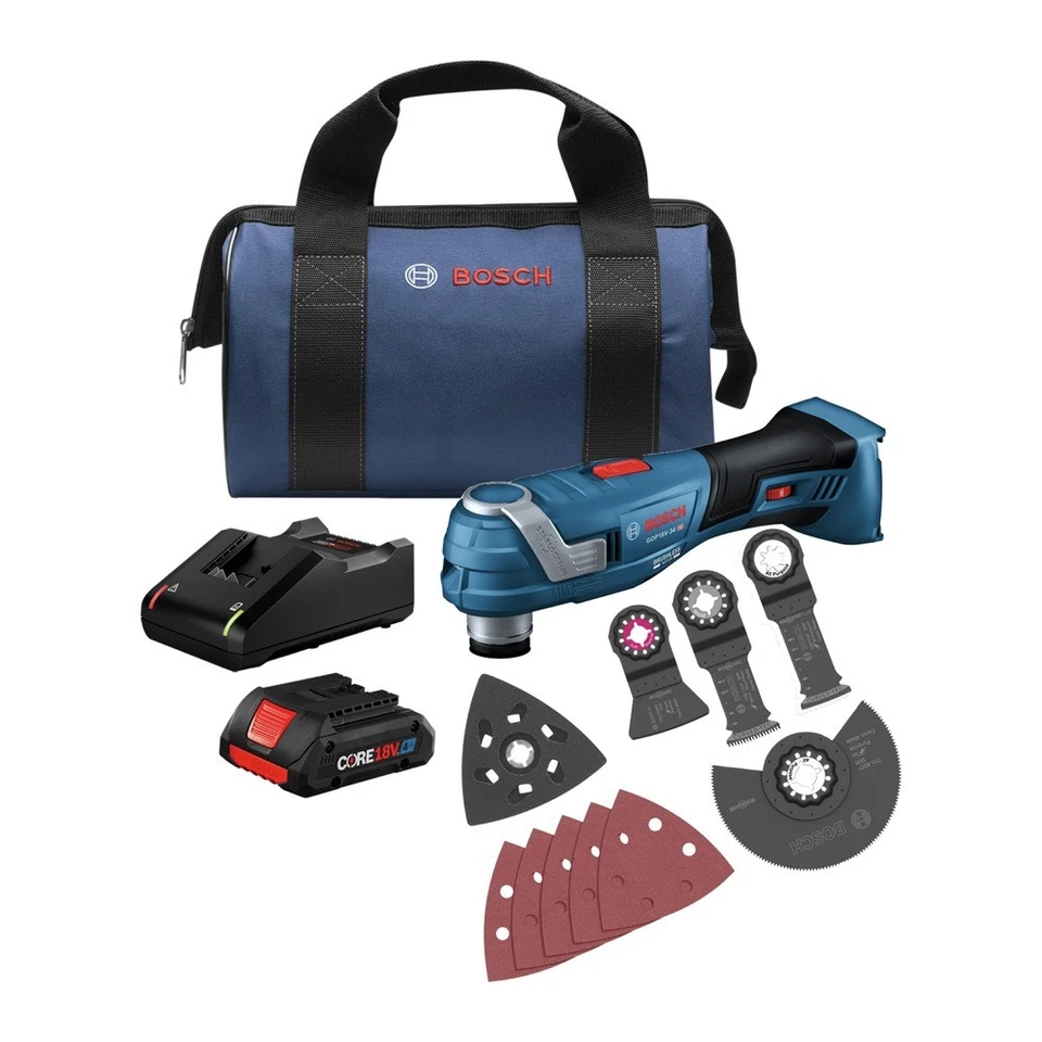 Bosch OP18V34B14RT 18V Brushless Oscillating Multi-Tool Certified Refurbished - Image 1 of 4