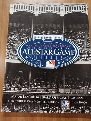 2008 Official Major League Baseball MLB All-Star Game Program: Yankee Stadium - Image 1 of 3