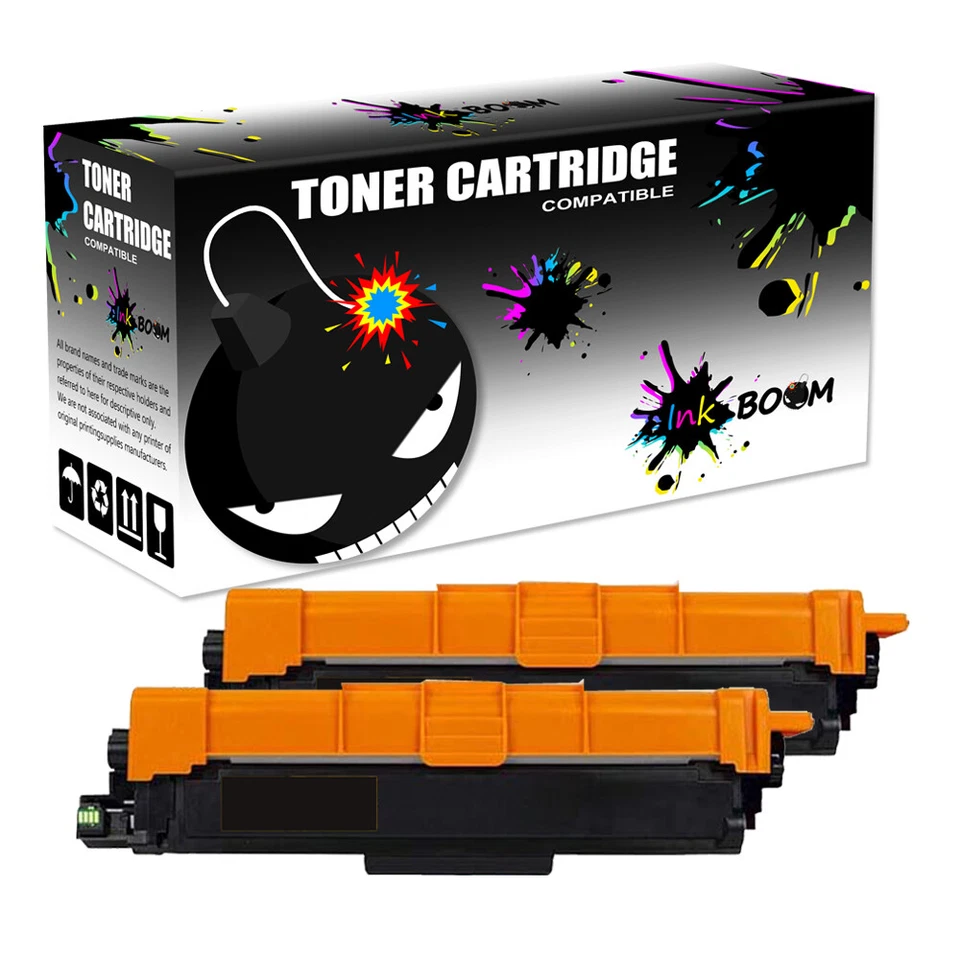2 Black Toner Cartridge fits Brother TN227 HL-L3210CW MFC-L3750CDW MFC-L3770CDW - Image 1 of 1
