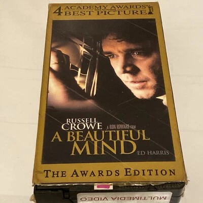 A beautiful mind VHS Tape Ft Russell Crowe - Image 1 of 2