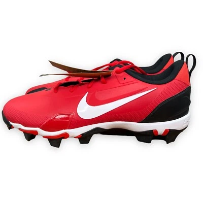 Nike Force Trout 9 Keystone Baseball CleatsMens 12 Red White  FB9728-600 - Image 1 of 4