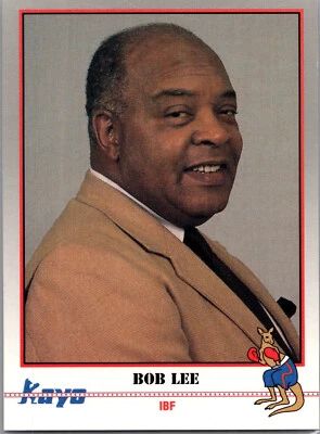 1991 Kayo Boxing Cards- #158 Bob Lee - Image 1 of 2