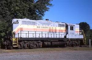 Original Slide: BCLR Bay Colony GP9 1702 at Taunton, MA - Picture 1 of 1
