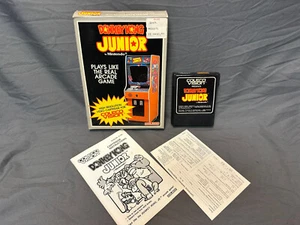 Vtg Coleco Vision Donkey Kong Junior Cartridge in BOX w/instructions Nintendo - Picture 1 of 4
