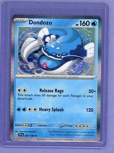 2023 Pokemon Scarlet and Violet Reverse Foil Dondozo #61 - Picture 1 of 1