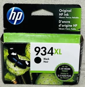 New Original HP 934XL Black C2P23AN Ink Cartridge EXP 12/2023 - Picture 1 of 3