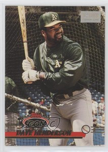 1993 Topps Stadium Club 1st Day Issue Dave Henderson #349