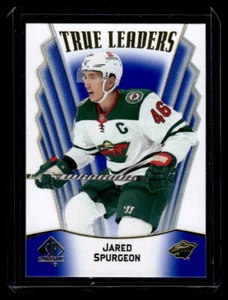 2021 SP Authentic True Leaders Blue Jared Spurgeon #TL-8 Minnesota Wild - Picture 1 of 2