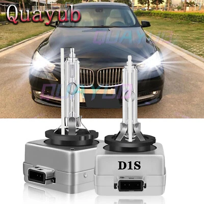 D1S HID Headlight Bulbs White For BMW 640i xDrive 640i xDrive Gran Coupe 2014-15 - Image 1 of 4
