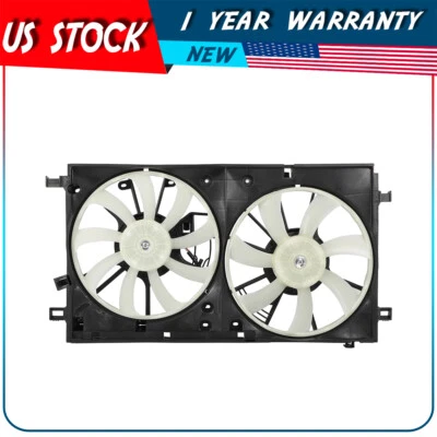 Conjunto de ventilador condensador radiador motor para Toyota Prius 2016 2017 2018 2019-2022 Foto 1 de 4