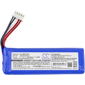 Ersatzakku - CS-JMF310SL - JBL Flip 4 / GSP872693 01 - 3,7 Volt 3000mAh Li-Polym - Picture 1 of 3