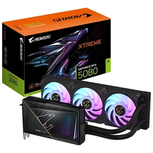 Gigabyte AORUS GeForce RTX 5080 XTREME WATERFORCE 16G GV-N5080AORUSX W-16GD - Picture 1 of 2