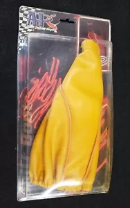APC Universal Vinyl Shift Boot YELLOW SPEED GLO Light Up Shift Boot. - Picture 1 of 7