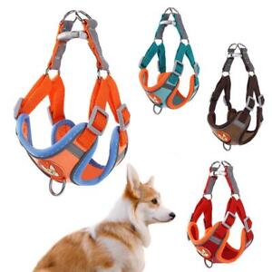 Reflective Safety Pet Dog Harness and Leash Set for Small Medium Dogs Cat h t U2