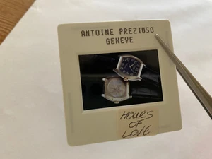 ANTOINE PREZIUSO - Diapositiva - Reloj HOURS OF LOVE - 5 x 5 cm - Foto 1 di 2