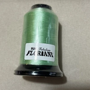 Floriani (PF261 Light Green) Machine Embroidery Thread 1,100 Yards NIP - Picture 1 of 3