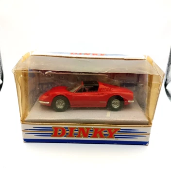 Vintage DINKY 1973 FERRARI DINO 246 GTS Matchbox Toy Diecast 1:43 Vintage Model - Image 1 of 3