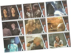 Battlestar Galactica Season 1 (One) - 9 Card Crossroads Chase Set CR1-CR9 - 2006 - Picture 1 of 3