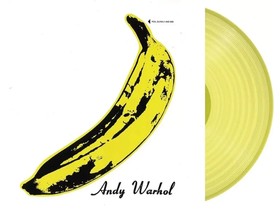 Velvet Underground & Nico: Andy Warhol, BANANA Yellow COLORED Vinyl LP GATEFOLD - Image 1 of 1